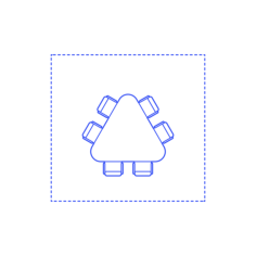 Layouts Meeting Conference Rooms Triangle Small Craft Design Svg File, Free Vectors File